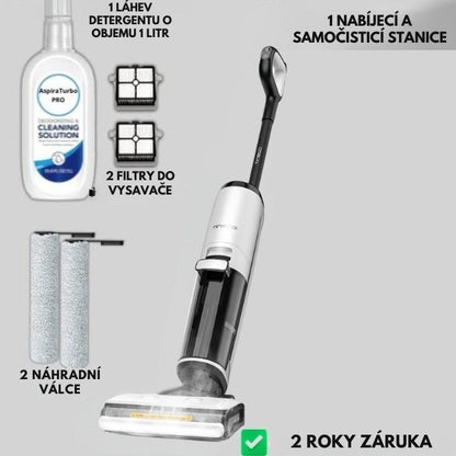 Bezdrátový vysavač Turbo Pro + příslušenství v balení