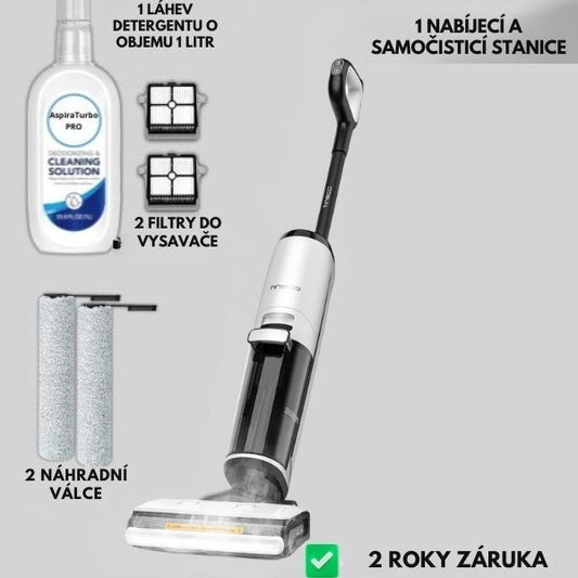 Bezdrátový vysavač Turbo Pro + příslušenství v balení